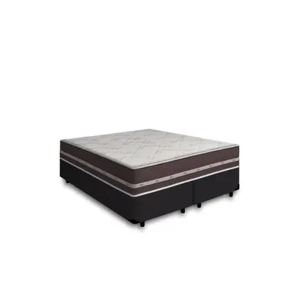 Cama Box Queen + Colchão de molas - Anjos - Classic Superlastic 158cm