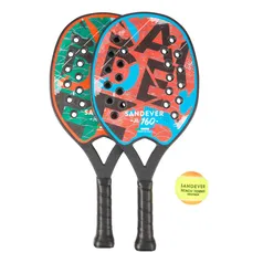 Kit Raquete de Beach Tennis (em plástico) BTR 160