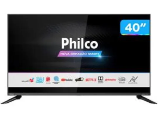 Smart TV DLED 40” Full HD Philco PTV40G60SNBL - R$1234