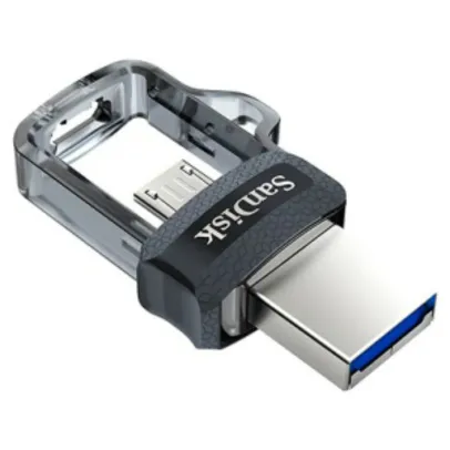 Pen Drive SanDisk Ultra Dual Drive MicroUSB / USB 3.0 32GB - SDDD3-032G-G46 - R$76