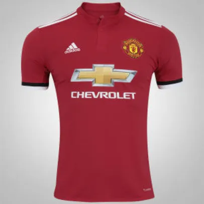 Camisa Manchester United I 17/18 adidas - Masculina - R$130