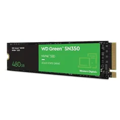 Ssd m.2 2280 wd green sn350 480gb nvme - wds480g2g0c