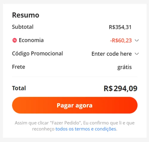 Imagen na descrição da promoção