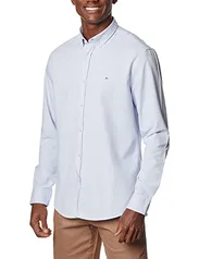 Camisa Slim Oxford Button Down (Mo),Aramis,Masculino,Azul Claro,M