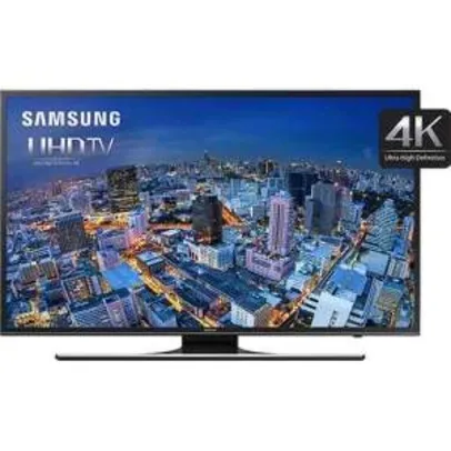 [Subamrino] Smart TV LED 48" Samsung UN48JU6500GXZD Ultra HD 4K com Conversor Digital 4 HDMI 3 USB Wi-Fi 240Hz CMR - R$2683