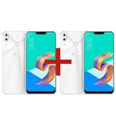 ZenFone 5 4GB/128GB Branco + ZenFone 5 4GB/64GB Branco - R$3.099