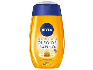 [Leve 3, Pague 2] Nivea Sabonete Líquido Óleo de Banho, 200ml R$9