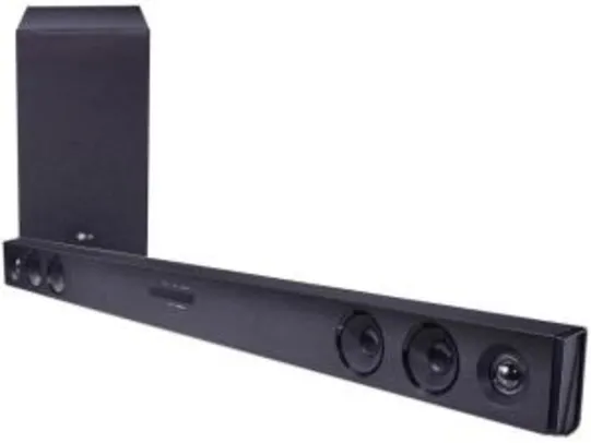 Soundbar LG SJ3 2.1 Canais Subwoofer Bluetooth - 300W | R$620