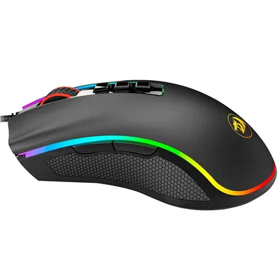 Mouse Gamer Redragon Cobra, Chroma RGB, 12400DPI, 7 Botões, Preto - M7