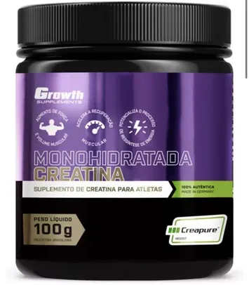 Creatina (100g) (Creapure®) - Growth Supplements 