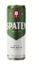 Cerveja munich helles puro malte spaten lata 350ML e outras cervejas com 40% OFF