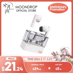 Fone de Ouvido TWS Moondrop Space Travel