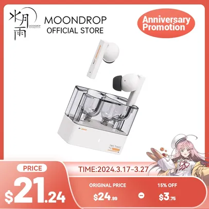 Fone de Ouvido TWS Moondrop Space Travel