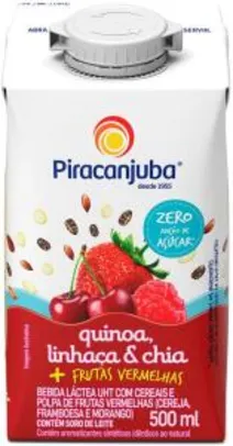[PRIME] Bebida Láctea Quinoa Linhaça E Chia Sabor Frutas | R$ 2,61