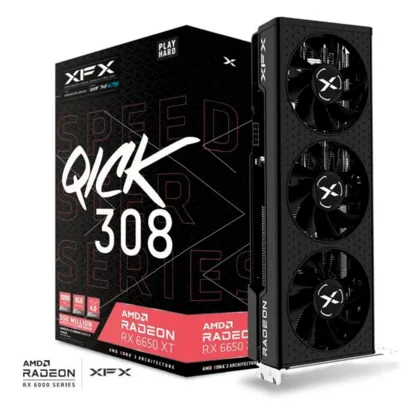 Placa de vídeo XFX RX 6650 XT Ultra Qick 308 8GB GDDR6