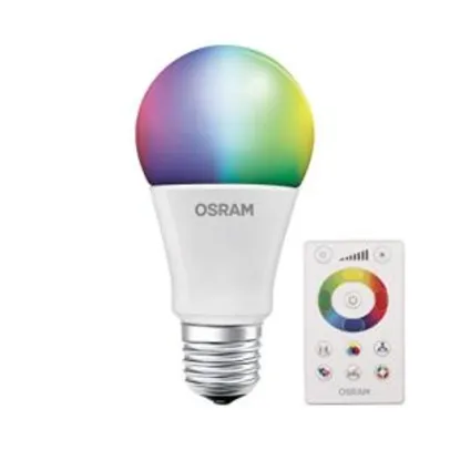 [Oferta Prime] Lâmpada Led Bulbo Osram RGB Osram, 7.5W | R$42
