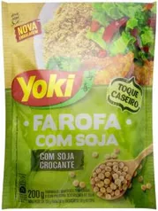 [PRIME] Farofa Soja Yoki 200g | R$1