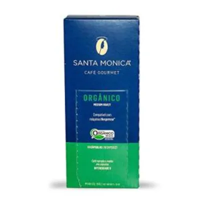 [Recorrência/Leve 10] Cápsulas de Café Gourmet Orgânico Medium Roast Santa Monica R$ 58
