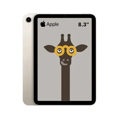 Foto do produto Apple iPad Mini (6a Geração) A15 Bionic (8,3, Wi-Fi, 256GB) - Estelar