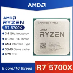 Processador AMD Ryzen 7 5700x