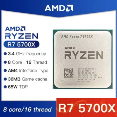 Processador AMD Ryzen 7 5700x