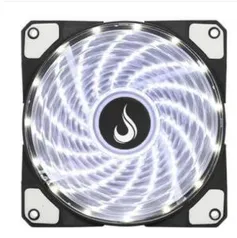 Cooler FAN Rise Mode Wind W1, 120mm, LED Branco - RM-WN-01-BW | R$ 12