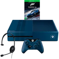 [Americanas]Console Xbox One 1TB Edição Limitada + Game Forza 6 (Via Dowloand) + Headset com Fio + Controle Wireless-R$1600