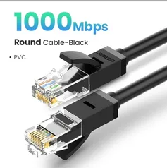 Cabo de Rede CAT6 - Ugreen - Alta qualidade. Vários tamanhos até 100m.