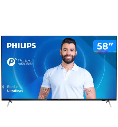 Smart TV 4K D-LED 58" Philips 58PUG7625/78 | R$2659