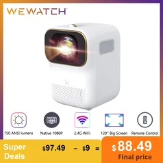 Mini Projetor Wewatch V30 1080P