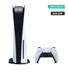 Console PlayStation 5 Standard Edition Branco + Controle Sem Fio Dualsense Branco