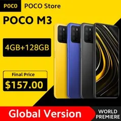 SMARTPHONE POCO M3 4GB + 128GB | R$940