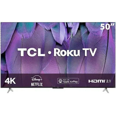 Smart TV 50” 4K LED TCL RP630 Wi-Fi Bluetooth