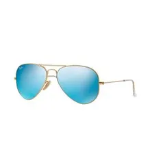 Óculos de Sol Ray-Ban RB3025L Aviator Lentes Espelhadas - Dourado