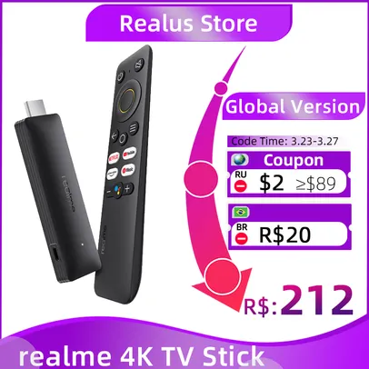 Realme 4K TV Stick 2GB Ram 8GB