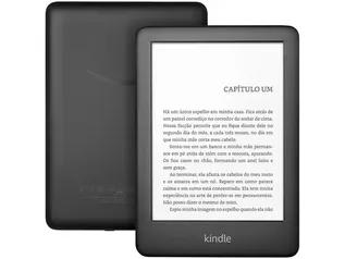 Kindle 10ª Geração Tela 6” 8GB Wi-Fi Luz Embutida - Preto