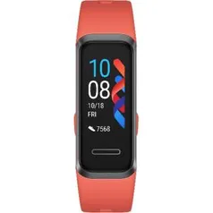 [CC SUBMARINO] Pulseira Inteligente Huawei Fit Band 4 Laranja | R$143