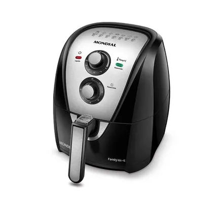 Fritadeira Elétrica Air Fryer Mondial AFN-40-BI 4L Inox/Preta - 127V