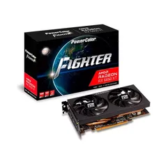 Placa de Vídeo RX 6650 XT Fighter Powercolor AMD Radeon, 8 GB GDDR6, Ray Tracing (10x sem juros)