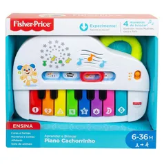 [AME R$ 102] Pianinho Infantil Cachorro Gfx34 Fisher Price