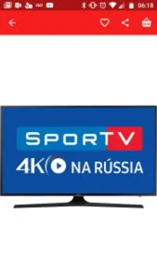 Smart TV LED 43" Samsung 43MU6100 UHD 4K