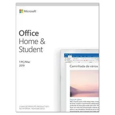 Microsoft Office Home and Student 2019 - Licença Perpetua