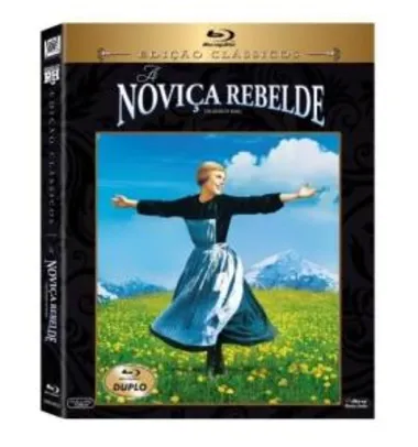 A Noviça Rebelde - Edição Clássicos - 2 Discos - Blu-ray - R$22