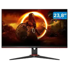 [APP] Monitor Gamer AOC 23.8" Full HD, 100Hz, 1ms, IPS, DisplayPort e HDMI, Adaptive-Sync - 24G2E1