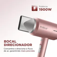 Secador de cabelo 1900W Golden rose compact turbo SC-38-GR Mondial