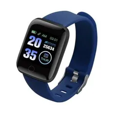 Smartwatch D13 - Bluetooth, À Prova D'água e com Monitoramento Fitness | R$73