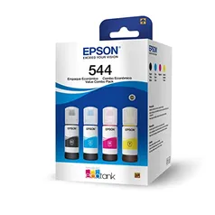 Kit Tinta Original Epson EcoTank T544 - 4 cores