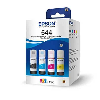 Kit Tinta Original Epson EcoTank T544 - 4 cores