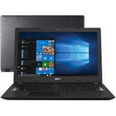 Notebook Acer A315-53-34Y4 Intel Core i3 8130U 15,6" 4GB HD 1 TB Windows 10 8ª Geração