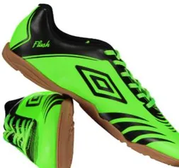 Chuteira Umbro Flash Futsal Verde por R$ 50